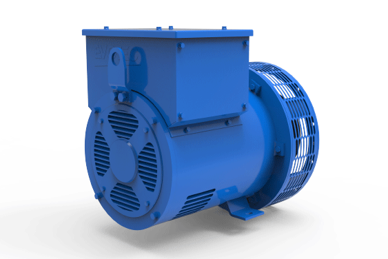 EVO168 Serie Industriealternator 8,5 / 27kVA, 400 / 480V, 50 / 60Hz, 4 / 6Pole