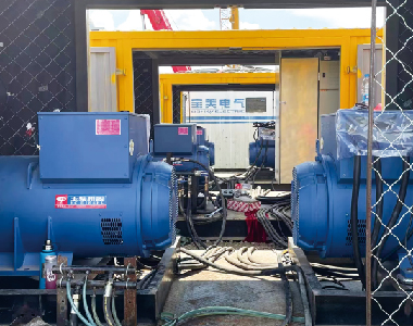 5 x 500KW/660V Alternatoren - Daqing Ölfeldgasprojekt