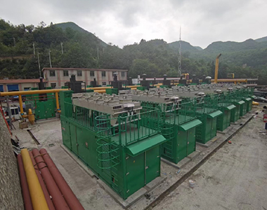 Guangxi Yuchai Gas Stromerzeugungsprojekt (1200KW / 10.5KV / 6-poliger Hochspannungsgenerator)