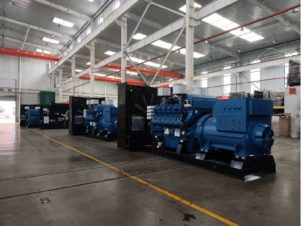 Rechenzentrumprojekt von Yanan Cloud Computing -7x1800KW/10.5KV HV-Alternatoren