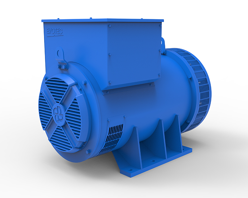 EVO318 Serie Industriegenerator 381/600kVA, 400/480V, 50/60Hz, 4/6/8/10Pole