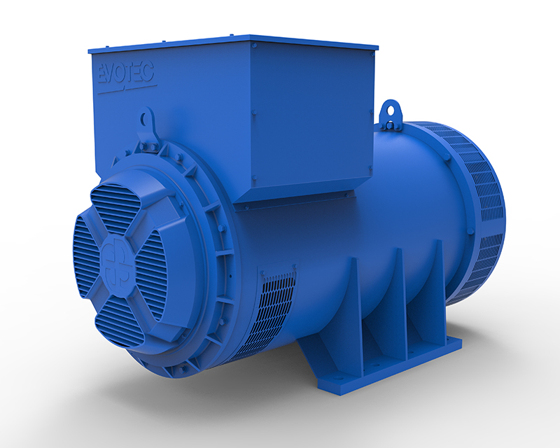 EVO428 Serie Industriegenerator 913/1800kVA, 400/480V, 50/60Hz, 4/6/8/10Pole