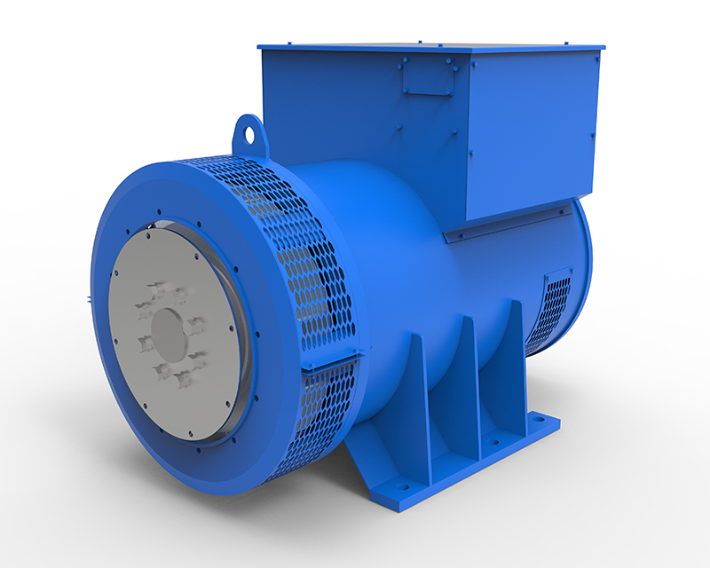 EVO368 Serie Industriegenerator 563/960kVA, 400/480V, 50/60Hz, 4/6/8/10Pole