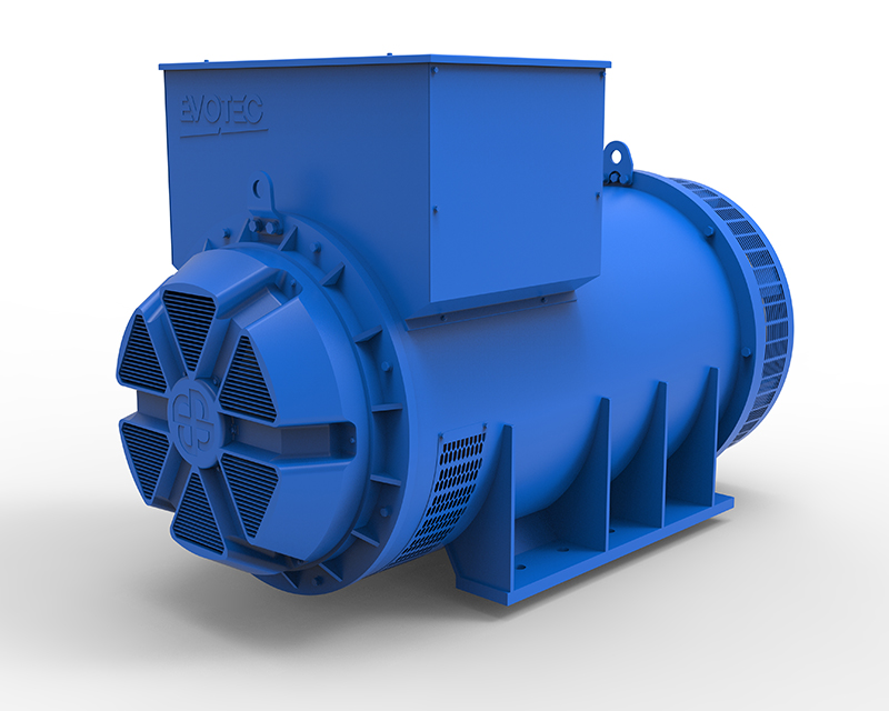 EVO428 Serie Industriegenerator 913/1800kVA, 400/480V, 50/60Hz, 4/6/8/10Pole