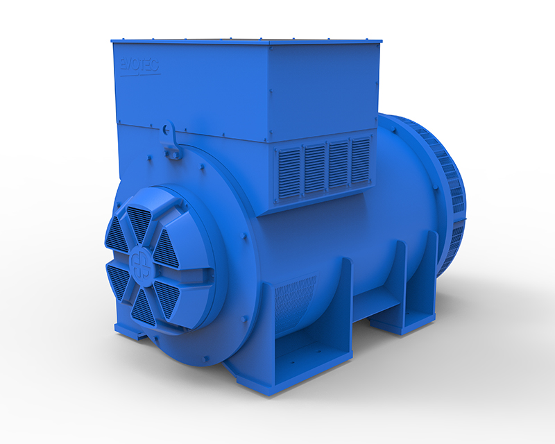 EVO568 Serie Industriegenerator 3000/4500kVA, 400/480V, 50/60Hz, 4/6/8/10Pole